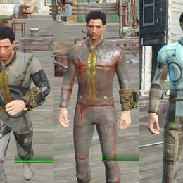 Skyrim Mods Vault Suit Skin Crafting Dlc