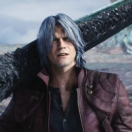 Skyrim Mods - Dante StandAlone Follower DMC5 Devil May Cry 5