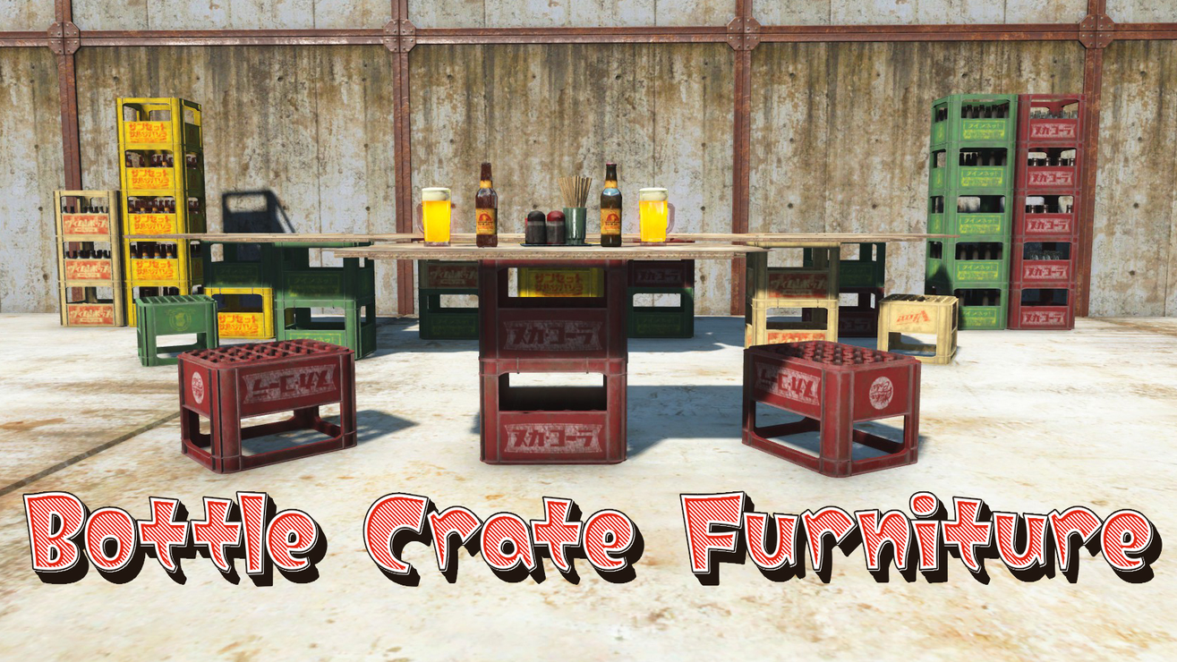BottleCrateFurniture