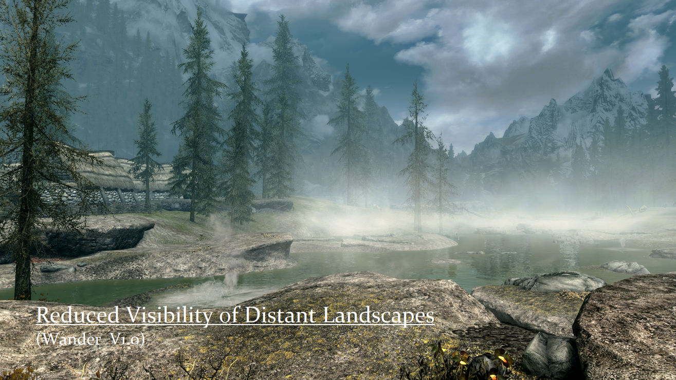 Skyrim Mods Wander A Weather Mod (WanderBright Edition) PS4