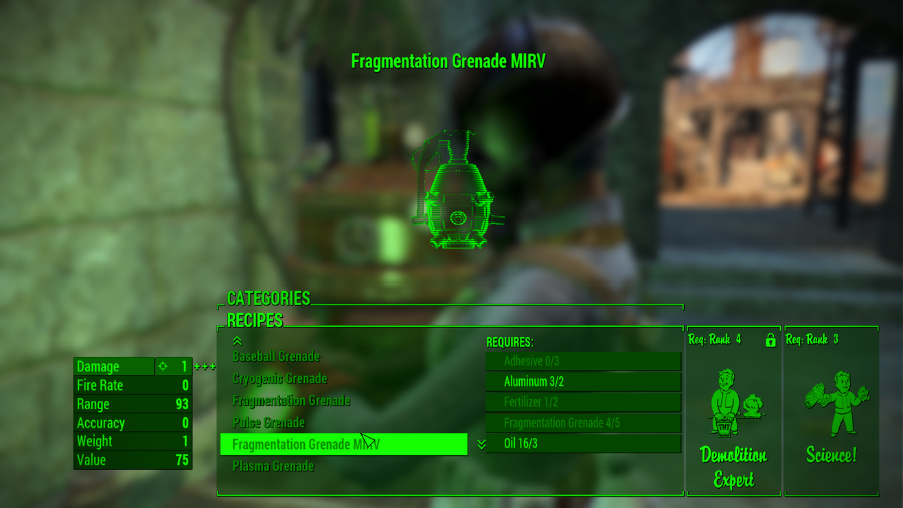 Skyrim Mods - Silents craftable and corrected MIRV and Nuka Grenades [PC]